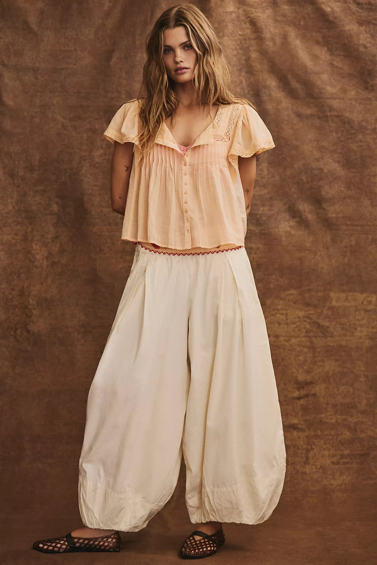 Moonflower Pull-On Balloon Pants | Free People (Global - UK&FR Excluded)