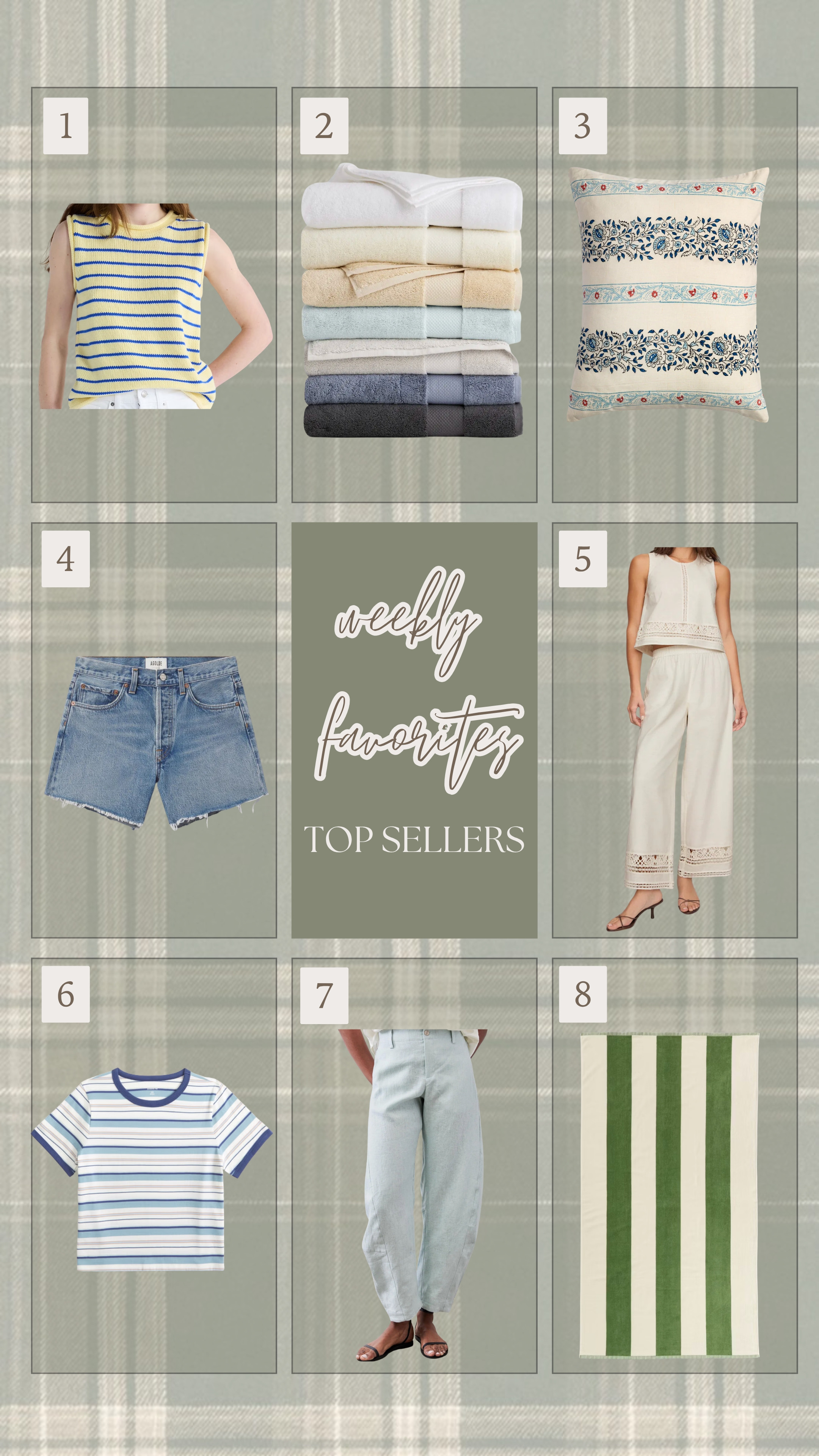 My favorites of the week! These Agolde denim shorts are essential for the summer!

summer outfits, matching sets, linen outfits, striped top

#LTKootd #LTKOver40 #LTKHome