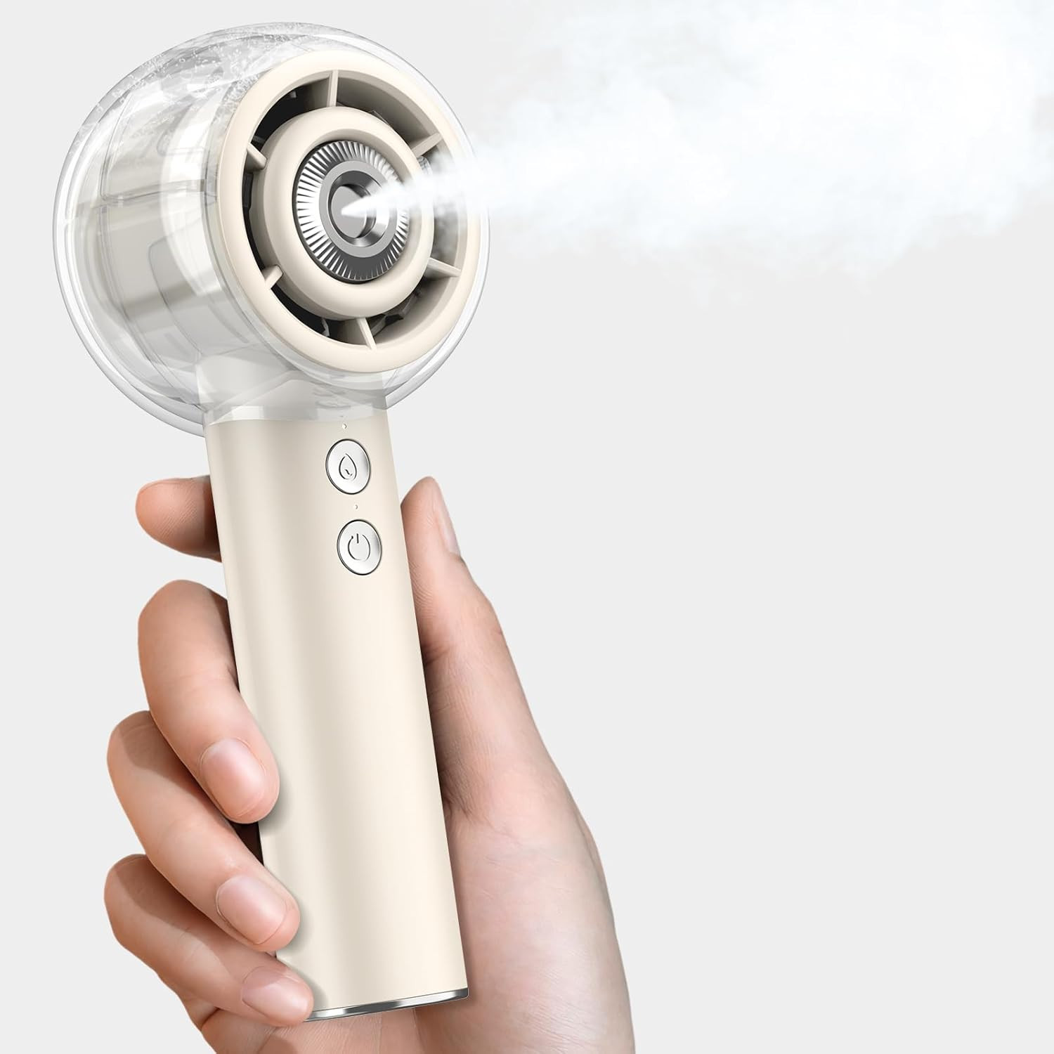 Misting Portable Handheld Fan, Powerful Turbo Motor, 6000mAh Rechargeable Battery, Personal Mini ... | Amazon (US)