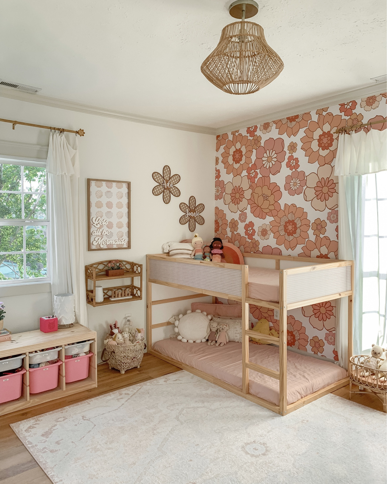 Added name signs to the girls’ room and a few touches of summer decor! We went to a little beach by the lake today and had the perfect start to summer! Happy Memorial Day weekend! 🍉🚤☀️

#LTKKids #LTKHome