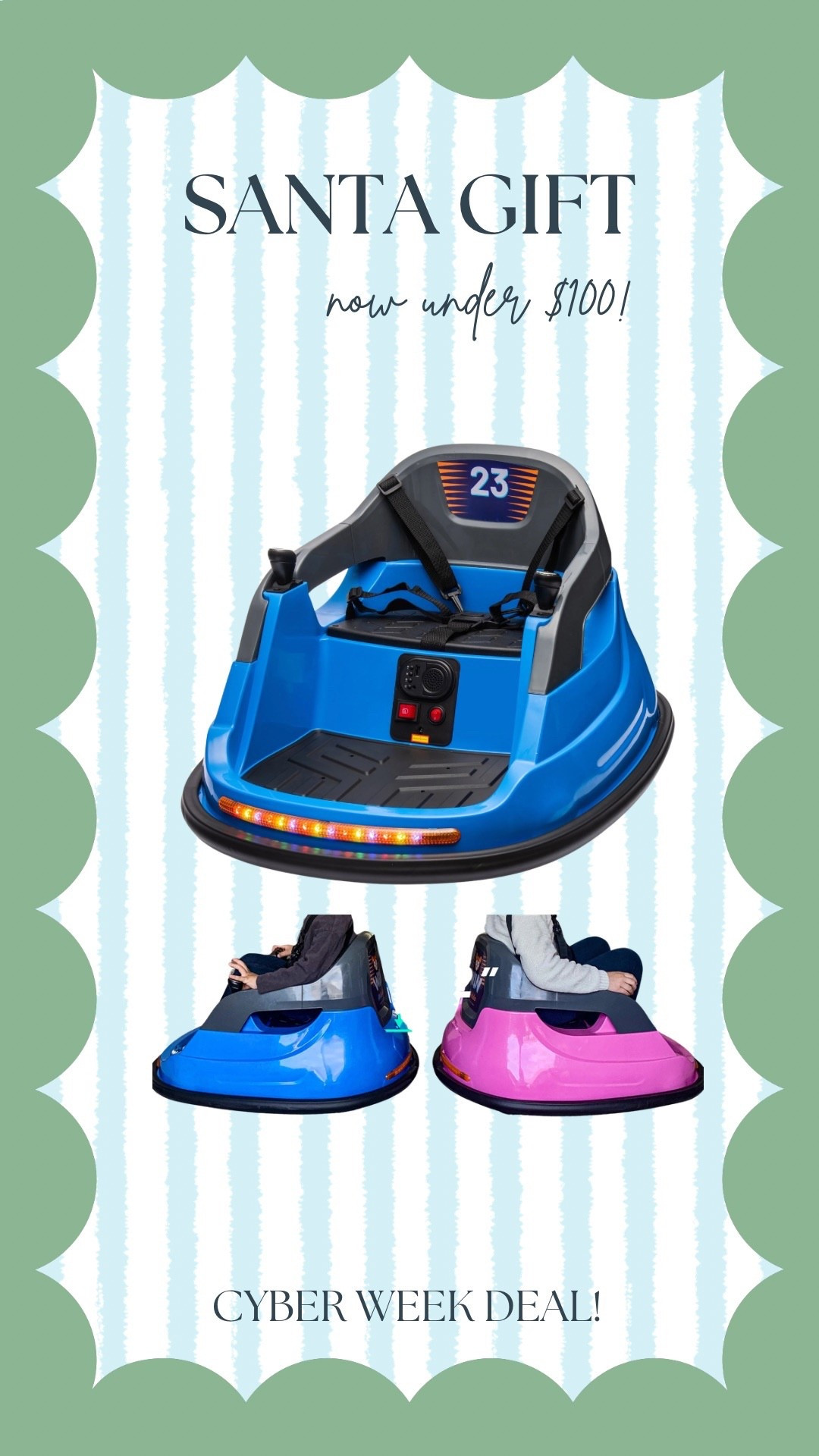 Great Santa gift idea! Bennett loves his and it is a great gift starting at 2 I would say! 

#gifts #giftguide #dealoftheday #walmart #cyberdeal #toys #toddlertoy #boymom #santagift #giftidea #onsale 

#LTKKids #LTKGiftGuide #LTKFindsUnder100