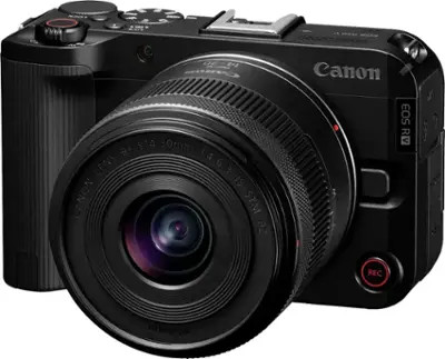Canon - EOS R50 V 4K Video Mirrorless Camera with RF-S14-30mm F4-6.3 IS STM PZ Lens - Black | Best Buy U.S.