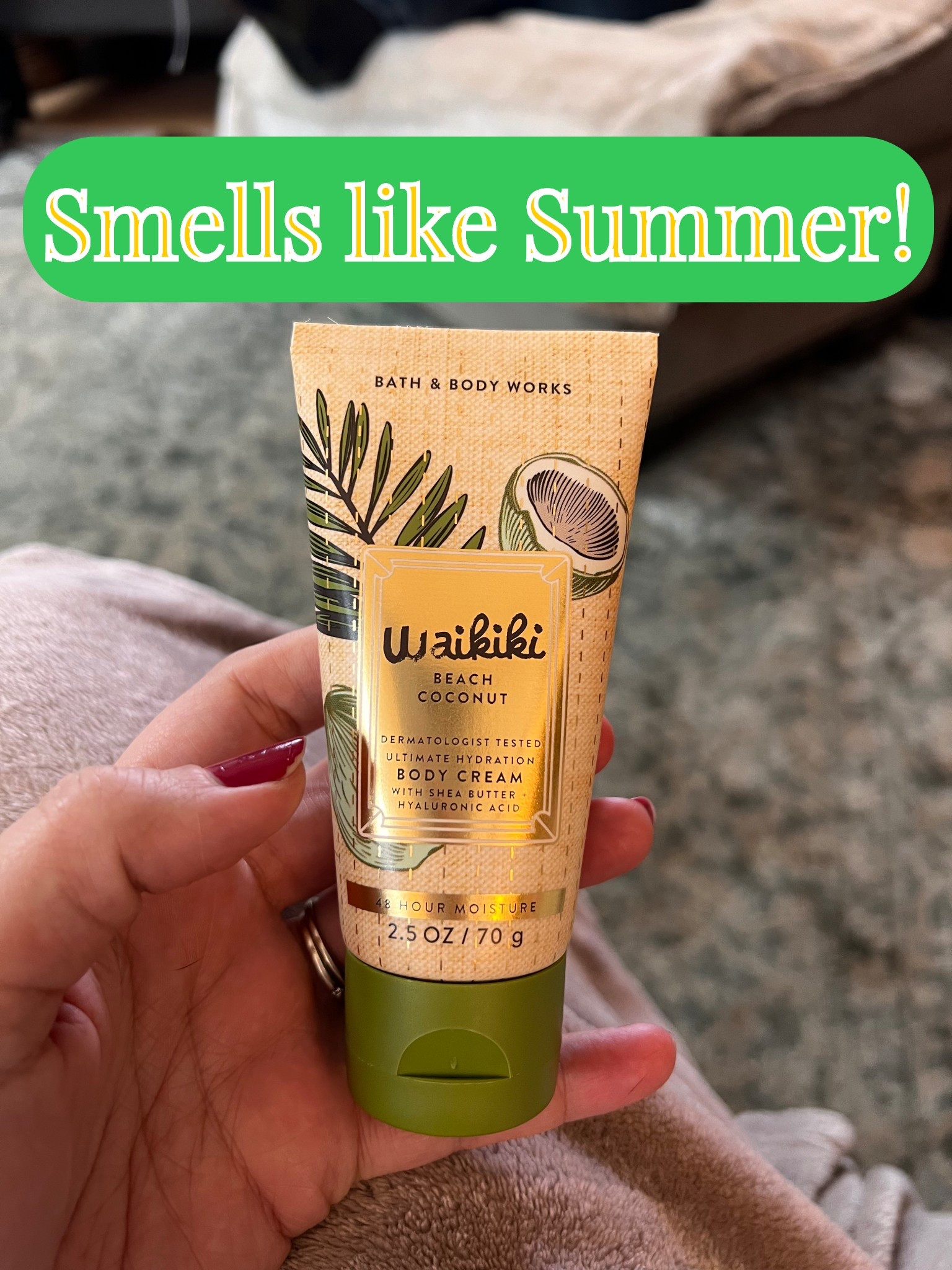 If you’re craving summer and need winter to hit the road - grab some of this at Bath & Body Works. Feels like a mini vacation 🌴 🥥 

#LTKselfcare #LTKBeauty