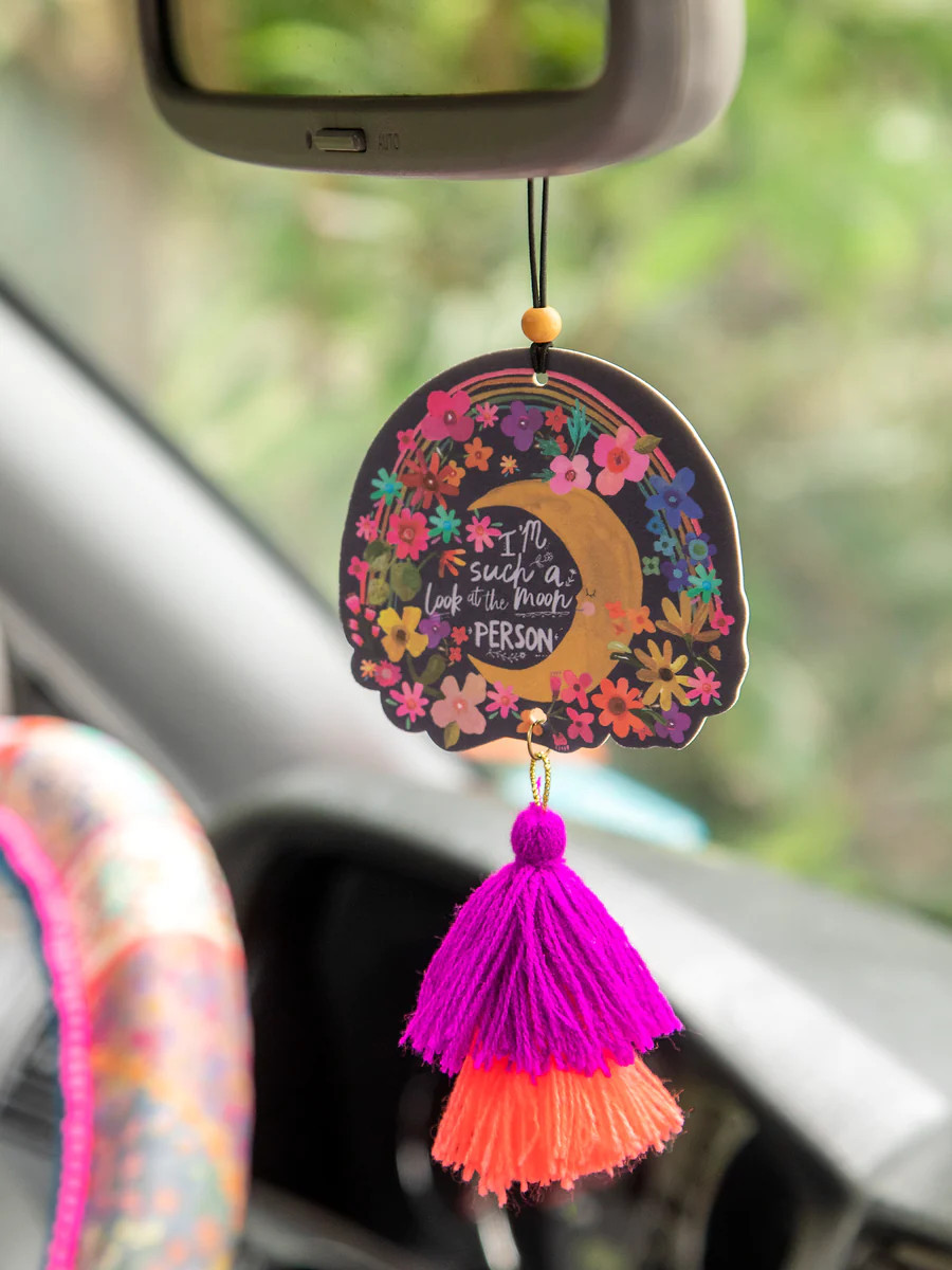 Car Air Freshener - Moon Person | Natural Life