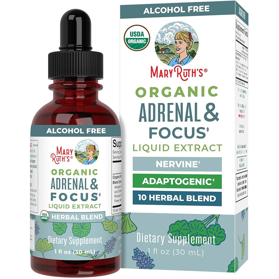 MaryRuth Organics - USDA Organic Brain Nootropic Supplement for Adults with Ginkgo Biloba & Astra... | Amazon (US)