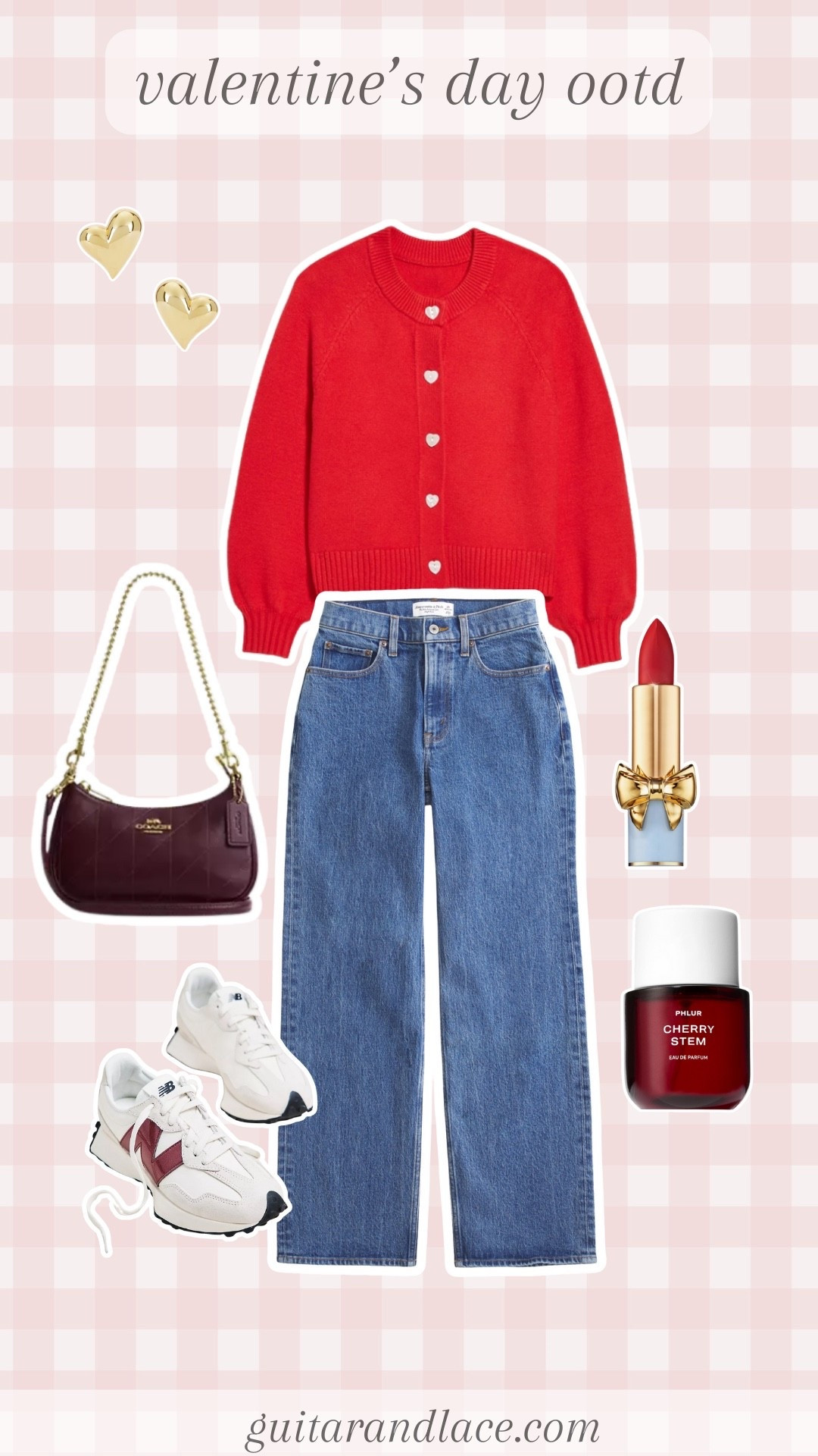 valentine’s day outfits. red heart cardigan. 

#LTKValentine #LTKSaleAlert #LTKSeasonal