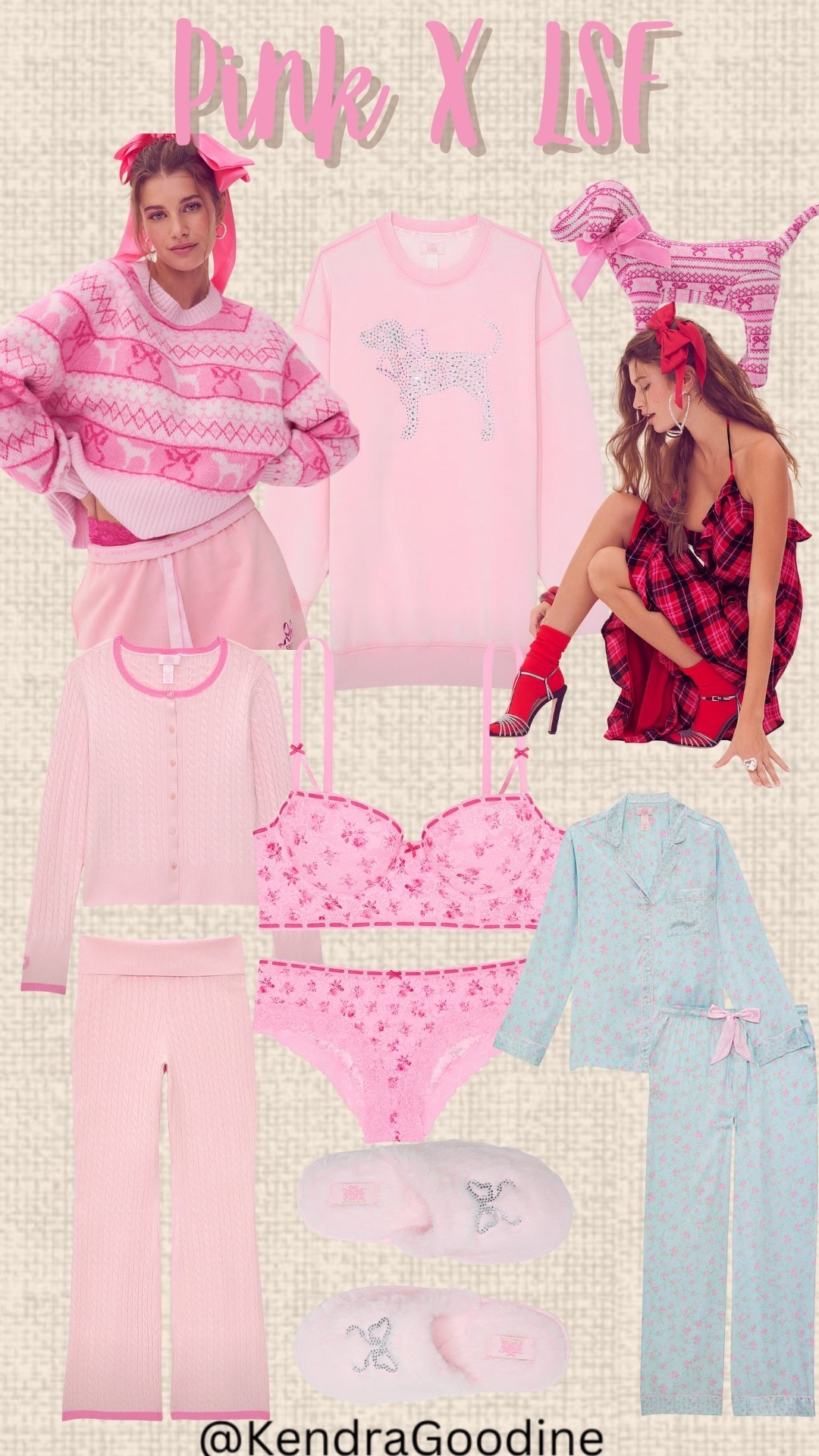 Pink X LoveShackFancy collab for the Holidays

#LTKHoliday #LTKTravel #LTKGiftGuide