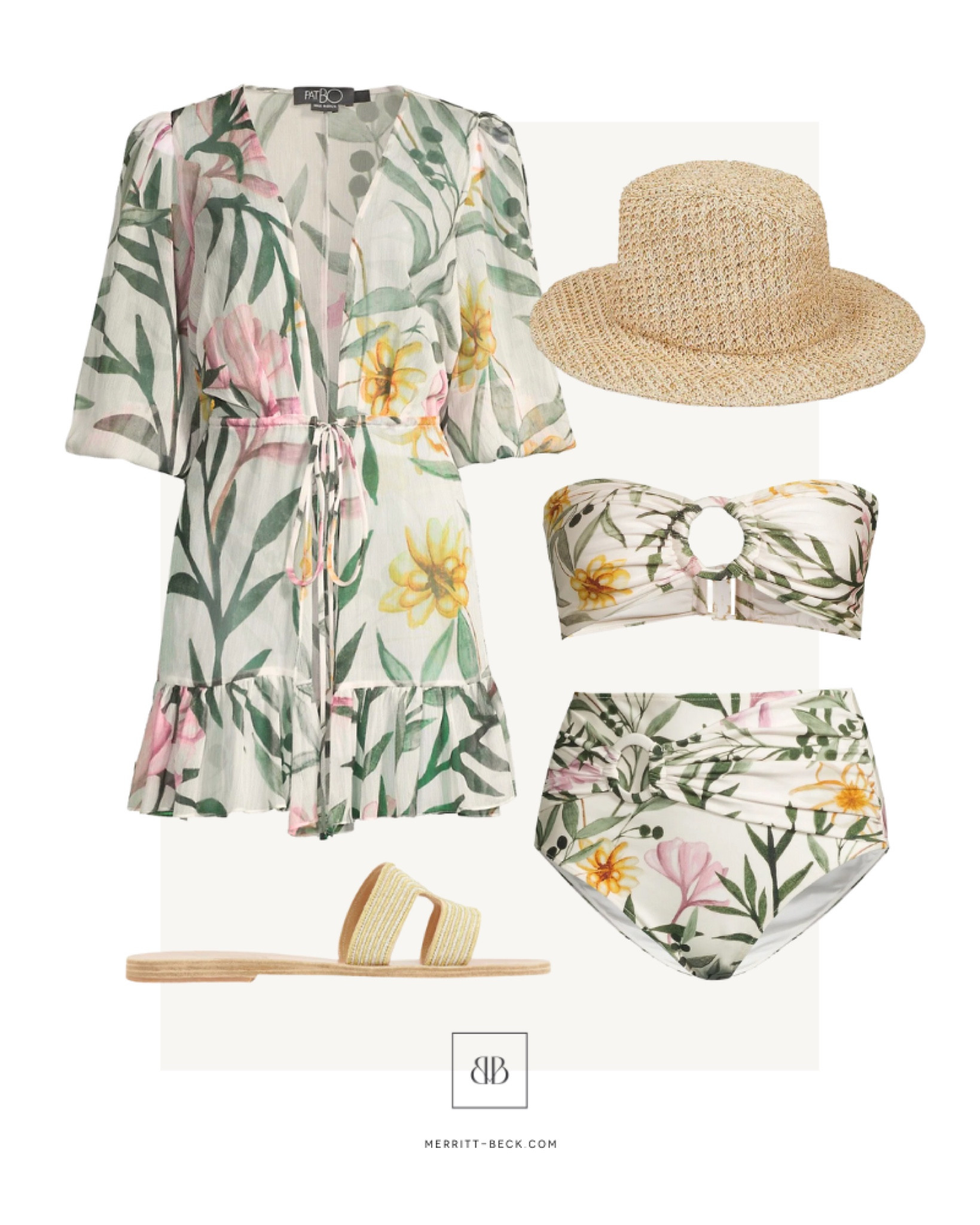 Ready for the beach in this look from @saks! #Saks #SaksPartner 

#LTKswim #LTKtravel #LTKshoecrush