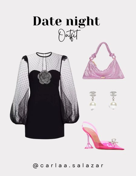 Date night girly outfit 

#LTKstyletip #LTKitbag #LTKsalealert