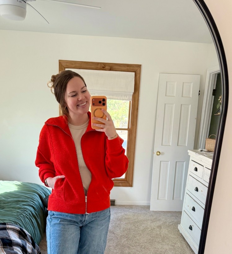 Autumn Match: GERANIUM ❤️🍂 A perfect textured jacket for throwing on with jeans or leggings depending on what the day brings 😘 

#LTKootd #LTKSeasonal #LTKMidsize