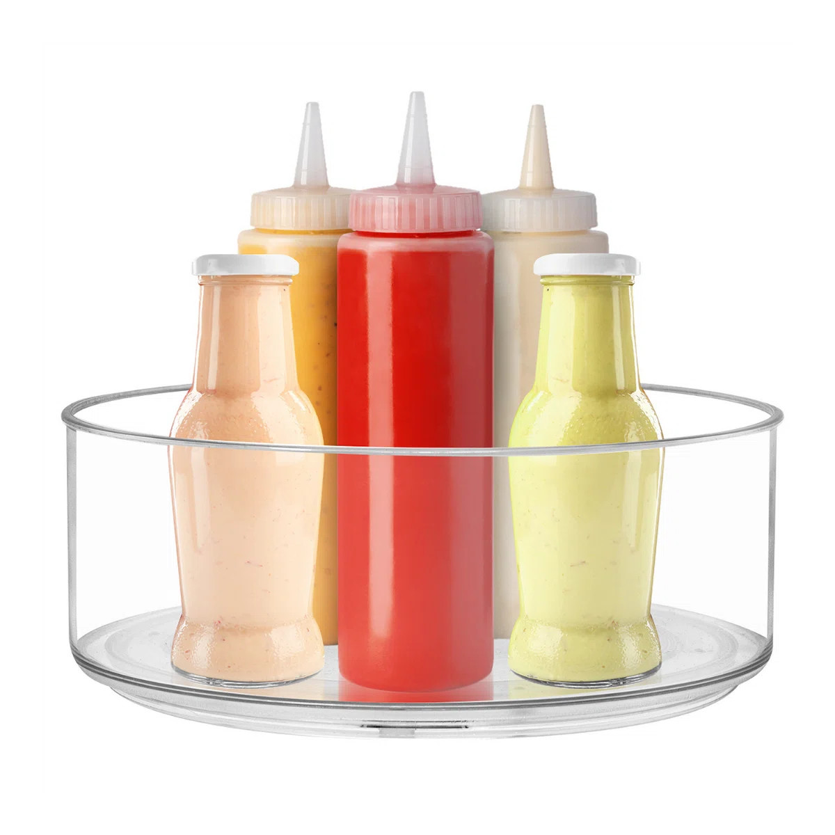 Sorbus 2 Pack Clear Lazy Susan Organizer | Wayfair North America