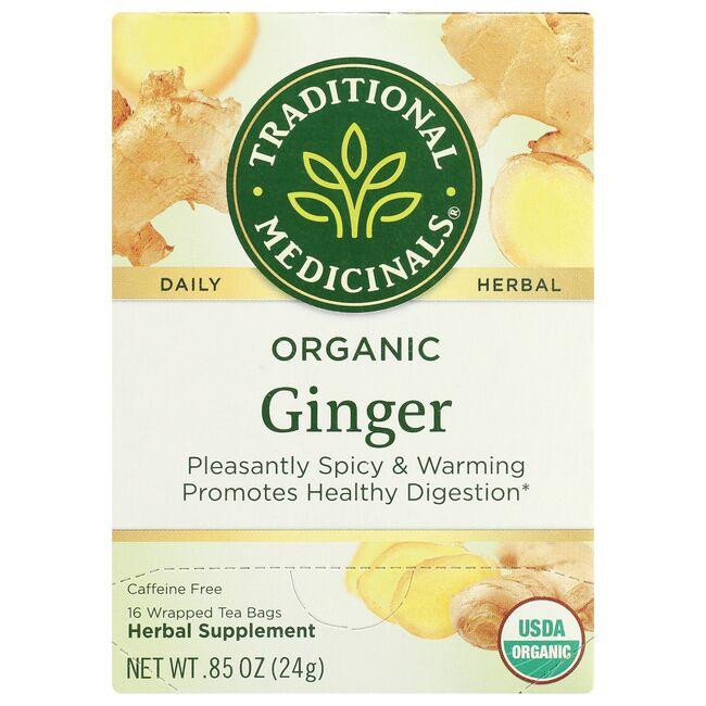 Traditional Medicinals Organic Ginger Tea | 16 Bags | Swanson