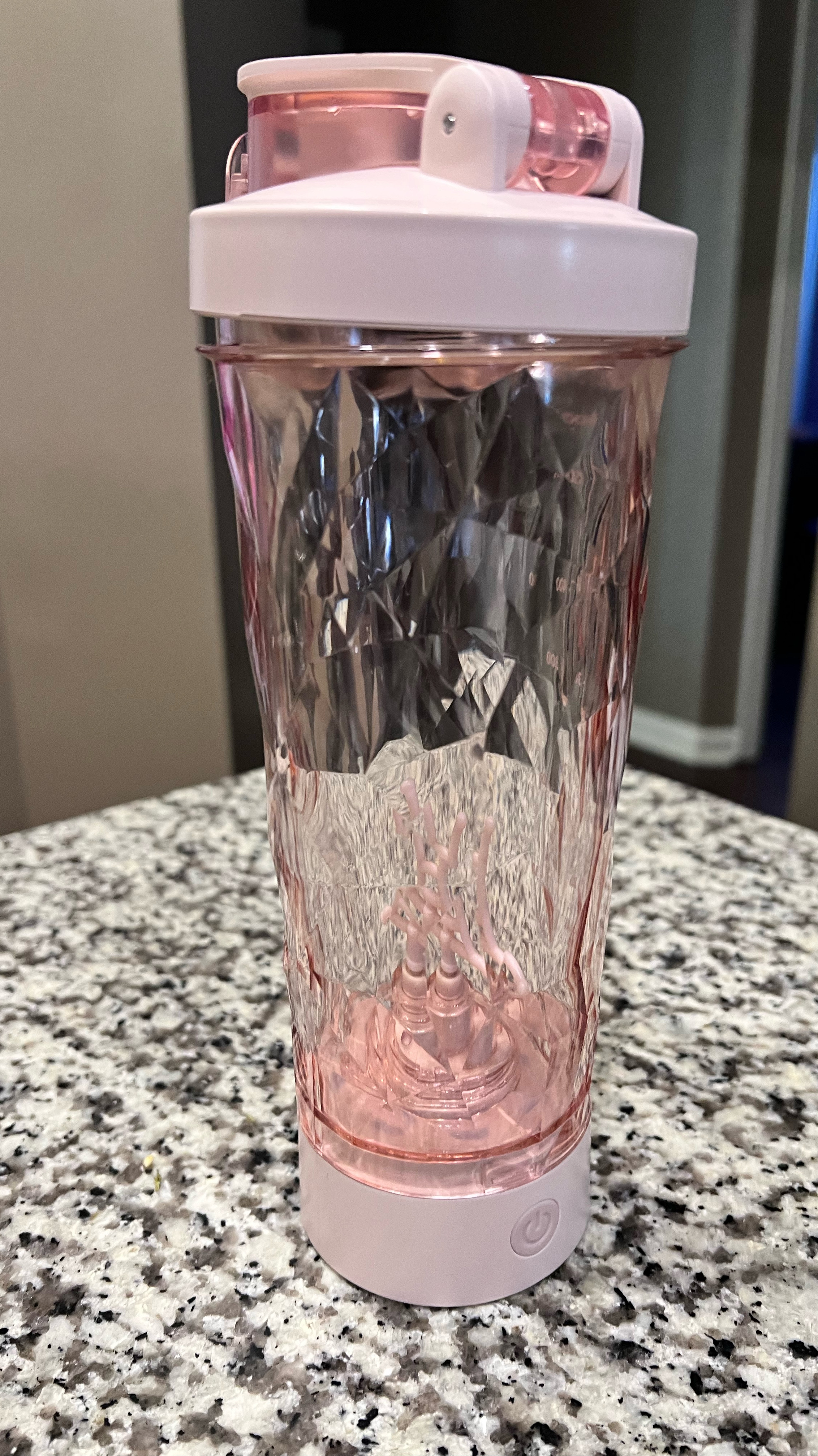 Pink electric shaker bottle for your greens and protein powders 

#LTKFitness #LTKStyleTip #LTKPlusSize