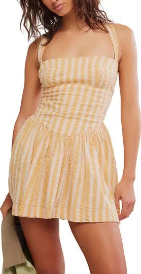 Laurel Plaid Cotton Minidress (Women) | Nordstrom | Nordstrom