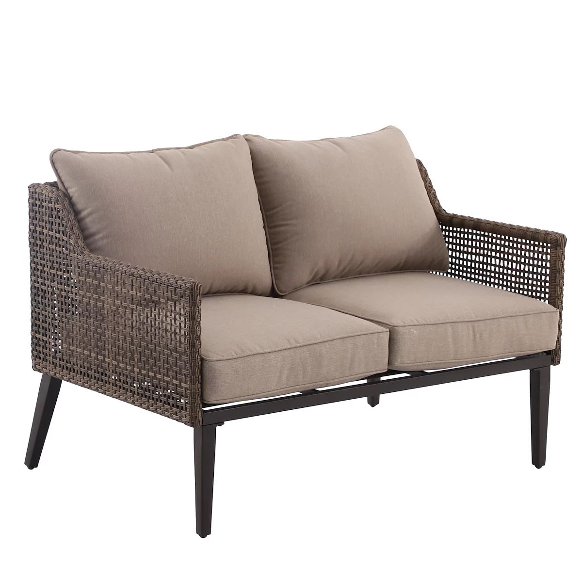 Sonoma Goods For Life® Benton Wicker Loveseat | Kohl's