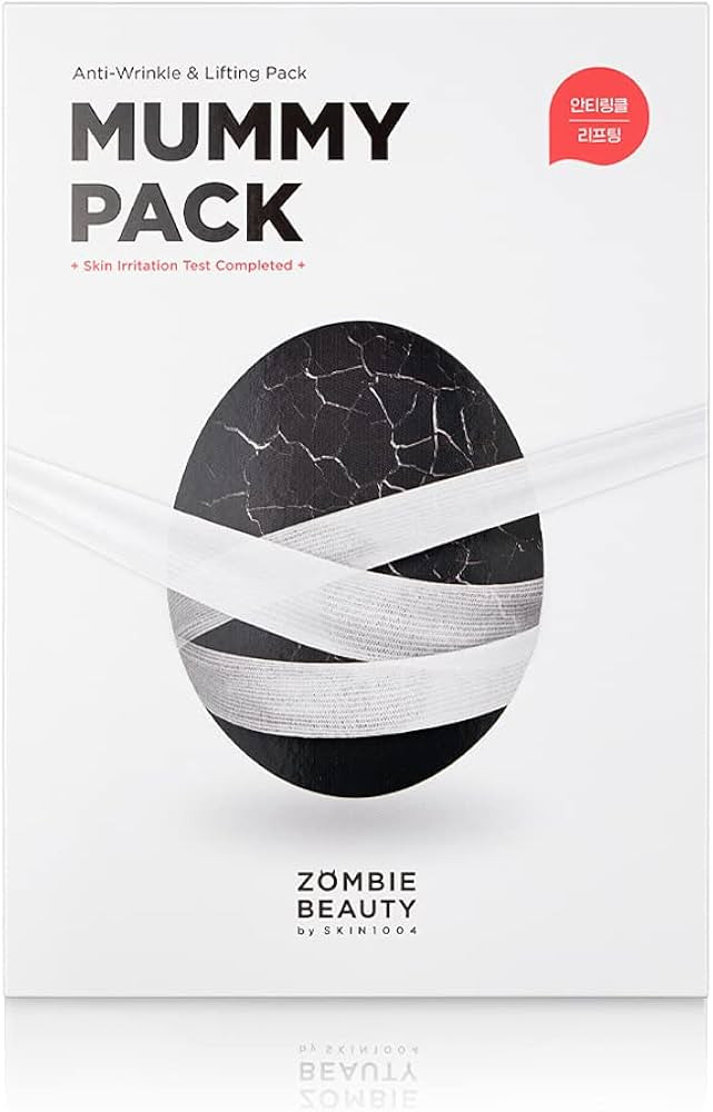 ZOMBIE BEAUTY Mummy Pack (Set of 8 Treatments) Wash off Facial Mask for skin nourishing, and hydr... | Amazon (CA)