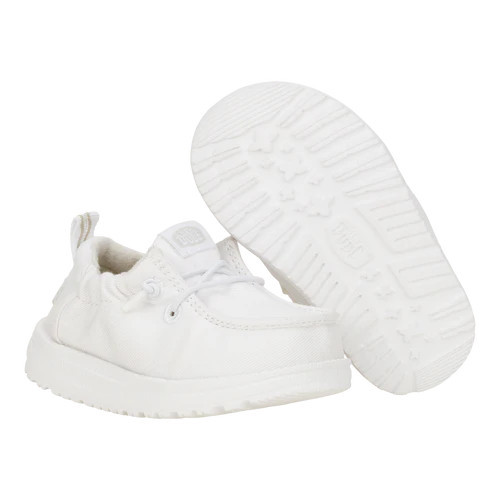 LilDude Infant Slip On Core - White | HEYDUDE