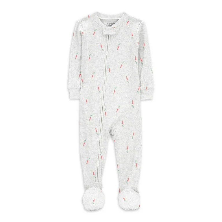 Carter's Child of Mine Baby Unisex Easter Pajama, One-Piece, Sizes 12-24M | Walmart (US)