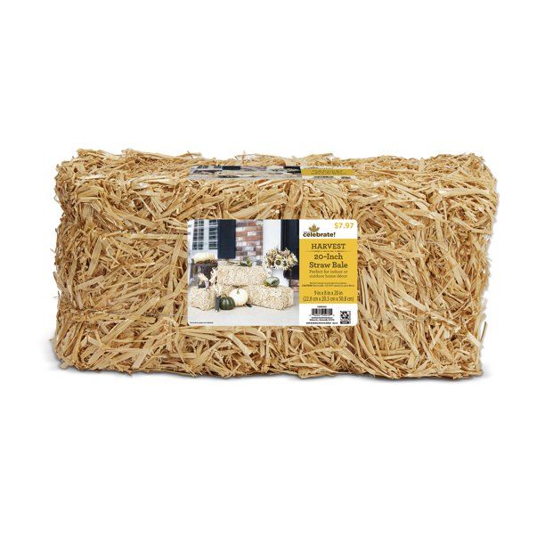 20 inch Straw Bale | Walmart (US)
