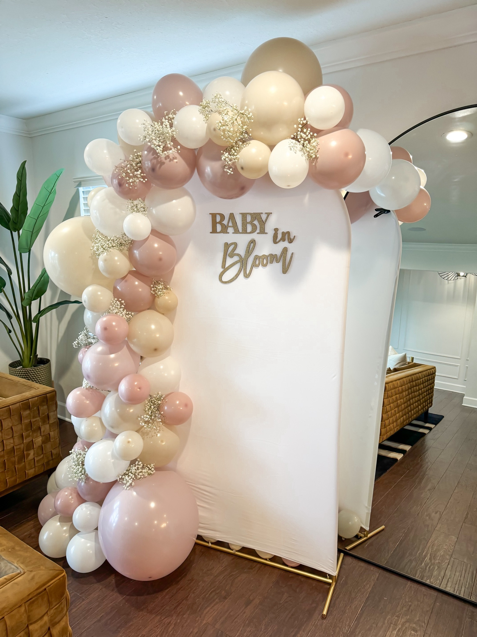 The perfect baby shower photo backdrop to celebrate my boss and her baby girl on the way! 🌸 With a Baby in Bloom theme, the baby’s breath was a great addition to this backdrop and all guests left with a bouquet of flowers that they made themselves. So much fun! 

#LTKFindsUnder50 #LTKParties #LTKBump