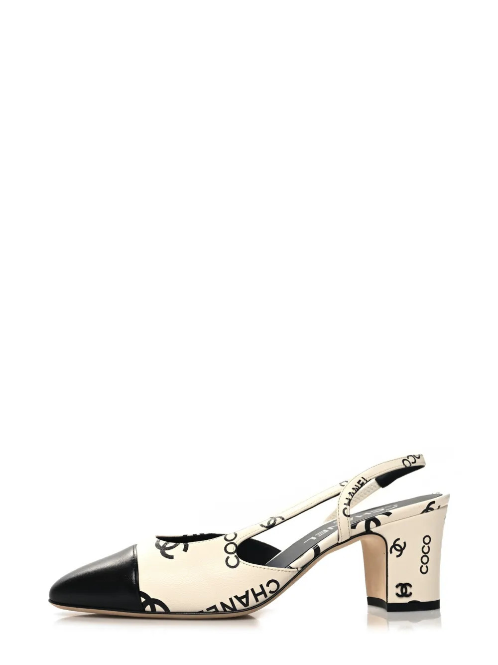 Cap Toe CC slingback pumps | Farfetch Global