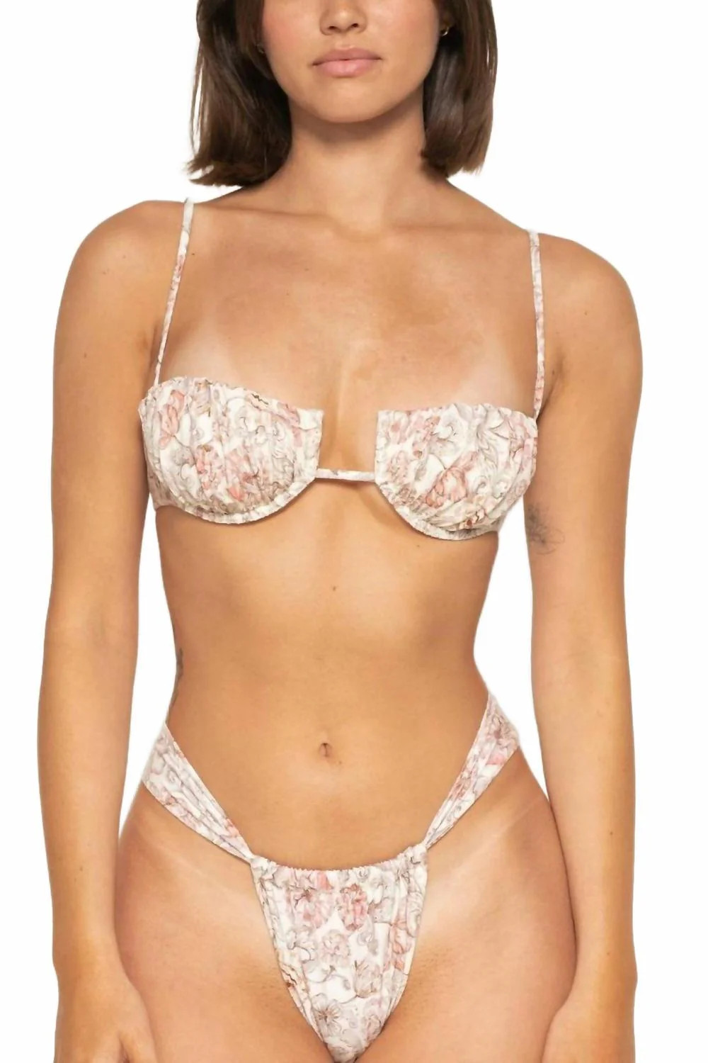 Sandra Bikini Bottom In Venecia Floral | Shop Simon