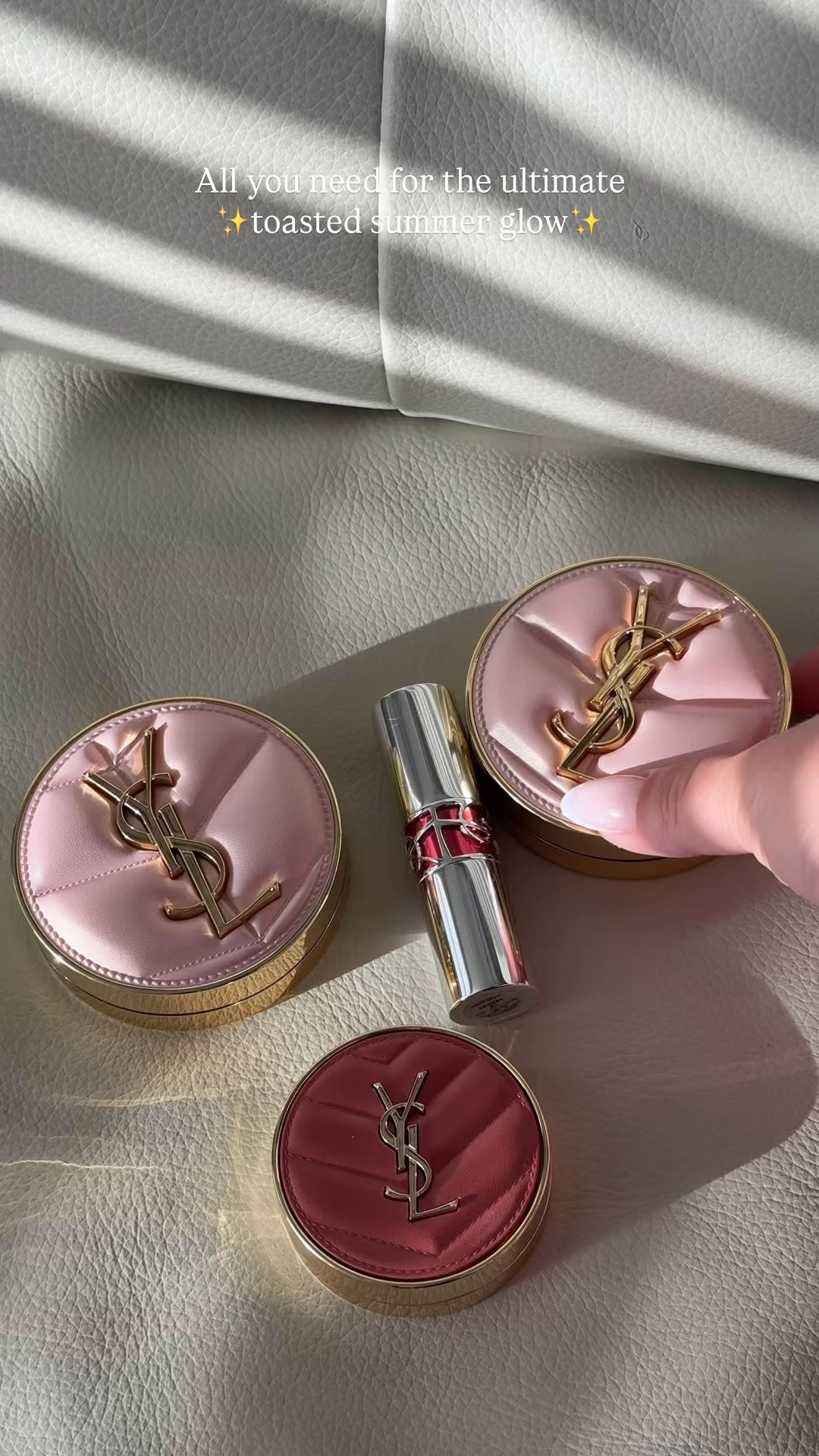 The ultimate toasted summer glow with YSL Beauty 🤎✨ A luminous foundation, warm blush, and the perfect lip come together for that effortless, sun-kissed look that feels instantly luxurious. Shop the YSL Beauty products I used through my link and recreate the look. #YSLBeauty #SummerMakeup #GlowyMakeup #LuxuryBeauty #SummerGlow #MakeupInspiration