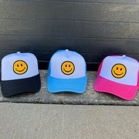 Smiley Trucker Hat | For Teens & Tween Girls Birthday Gift For | Etsy (US)