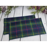 Navy & Green Plaid Napkins, Christmas Serviettes | Etsy (US)