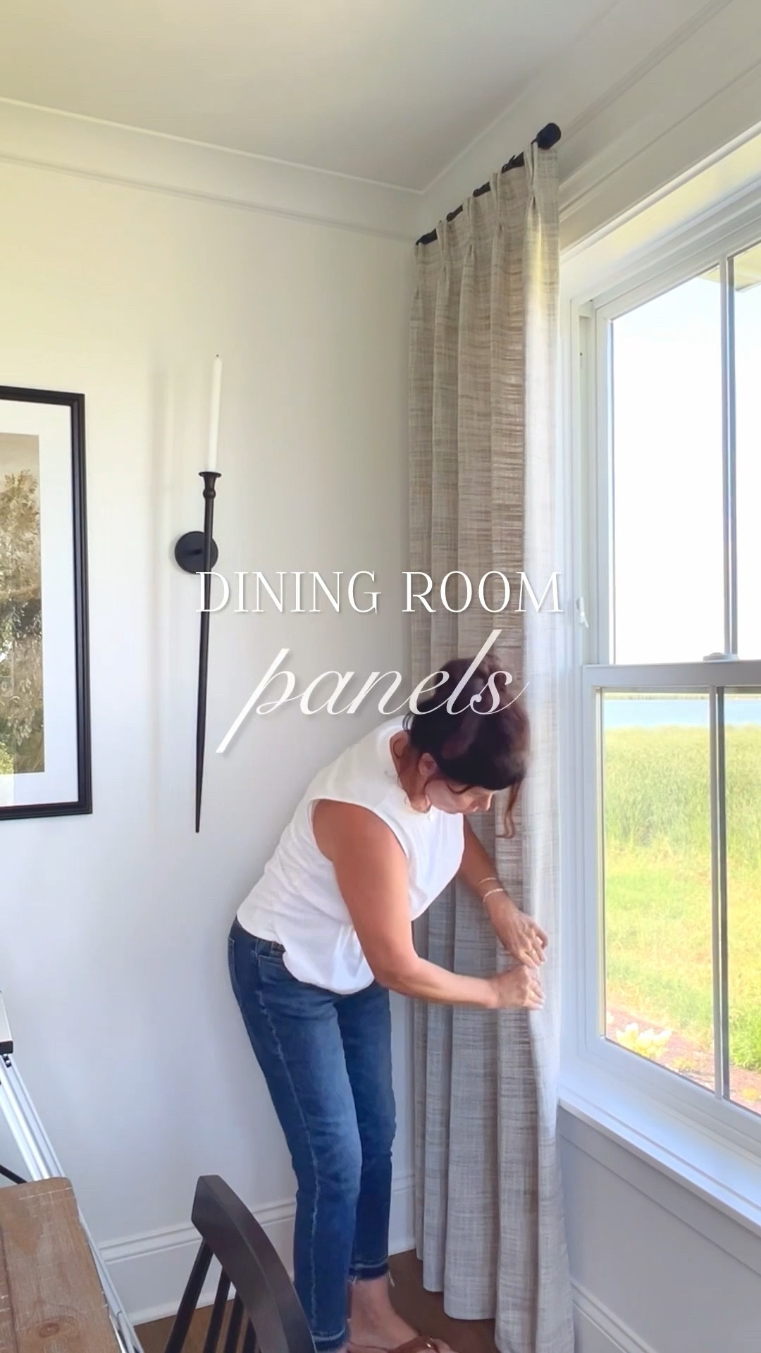 New Curtains are a great way to refresh a space. I love the ones I chose for my dining room. Neutral taupes, grays, ivory and gorgeous texture. This fabric is 30% off with code CLEAR30.

#LTKHome #LTKSeasonal #LTKSaleAlert