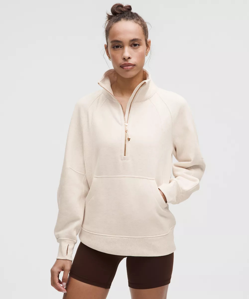 Scuba Oversized Funnel-Neck Half Zip   Long | lululemon UK