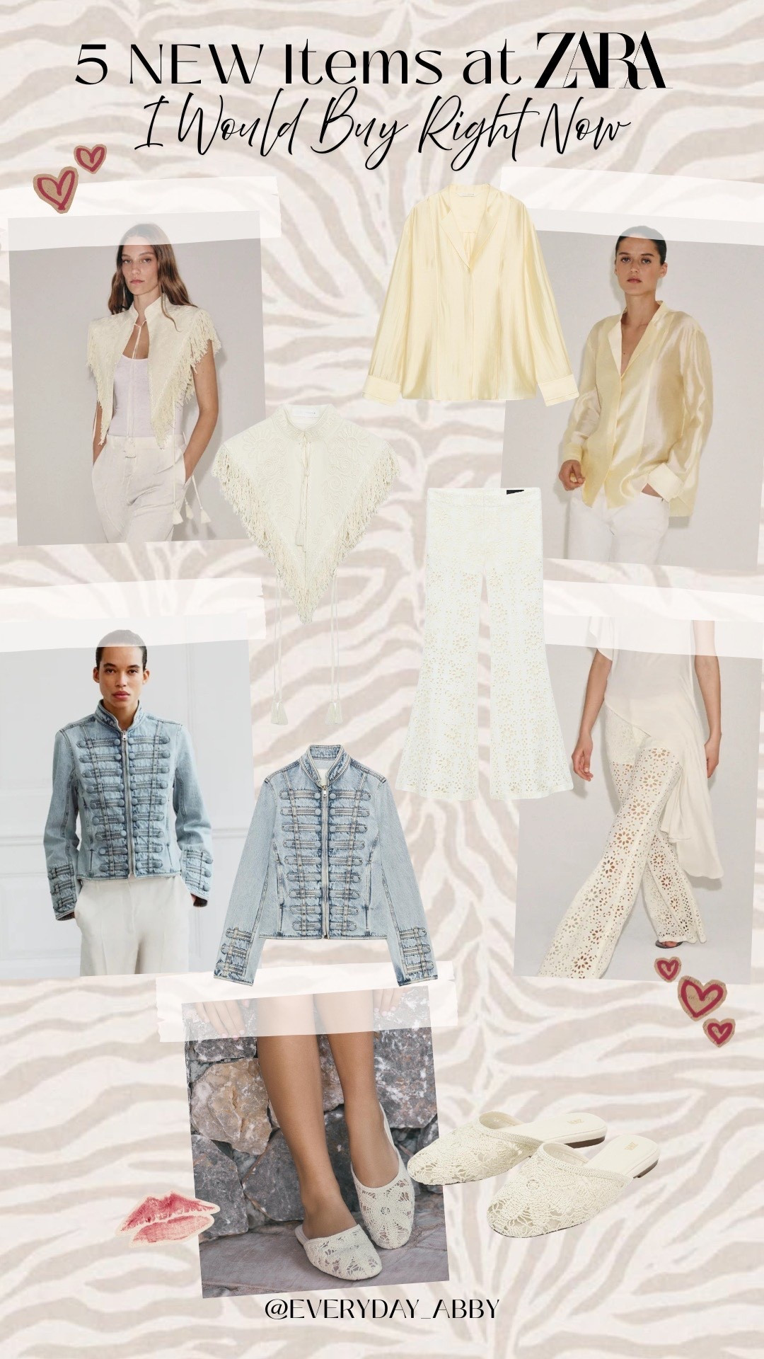 New arrivals from Zara and I’m on the edge of my seat waiting to get these pieces delivered - SO GOOD! 🙌

#LTKgrwm #LTKootd