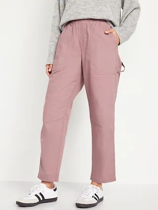 High-Waisted Pulla Utility Pants | Old Navy (US)