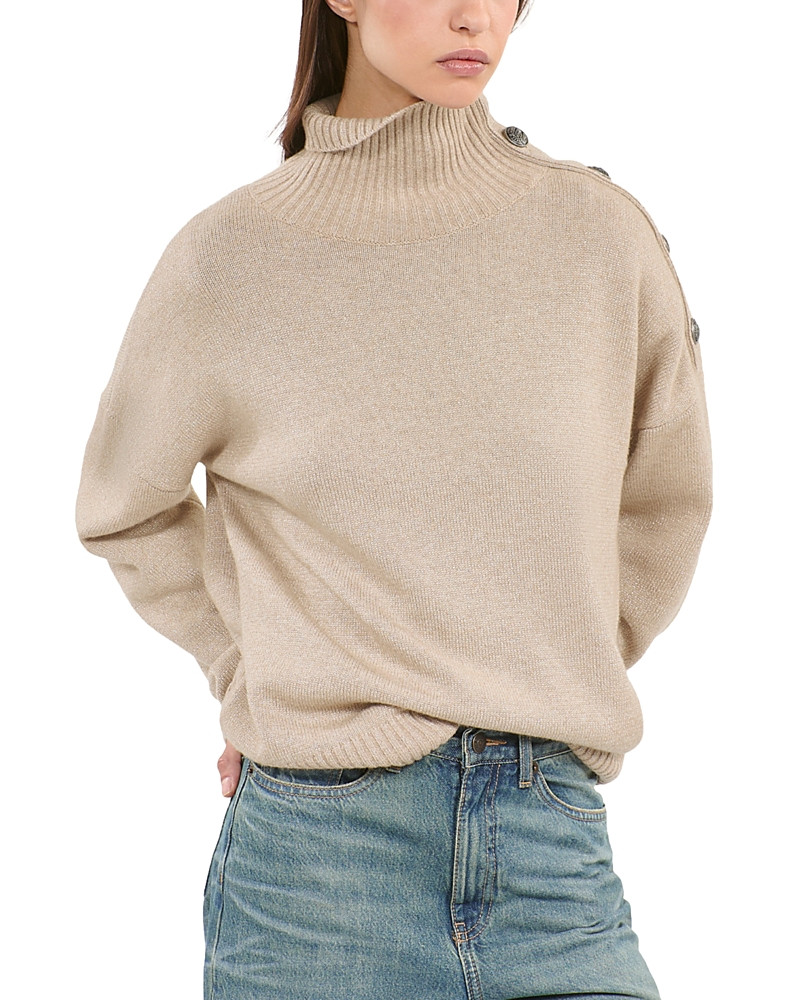 The Kooples Rib Knit Turtleneck Sweater | Bloomingdale's (US)