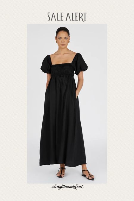 SALE DRESS this linen dress is definitely one your gonna want! It runs TTS 

#LTKover40 #LTKstyletip #LTKsalealert