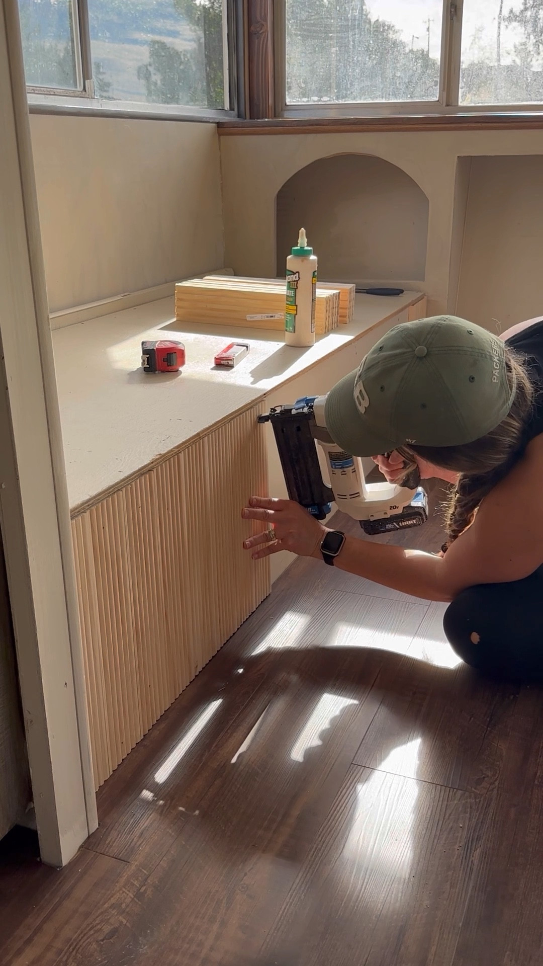 Add detail to cabinets or furniture easily with this decorative moulding!

#LTKhome #LTKVideo