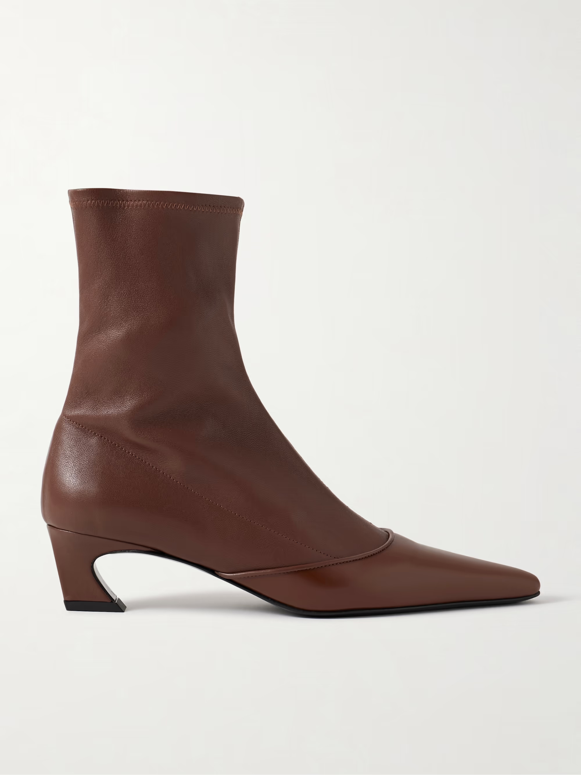Leather ankle boots | NET-A-PORTER (US)