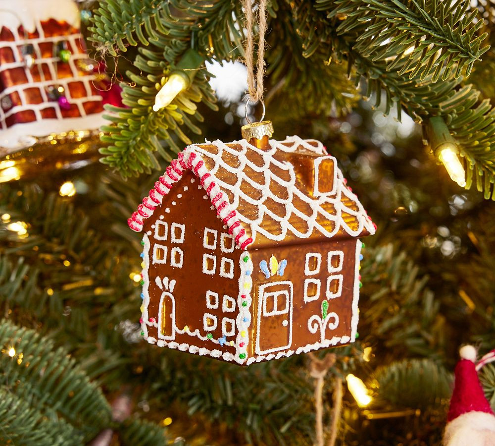 Gingerbread House Ornament | Pottery Barn (US)
