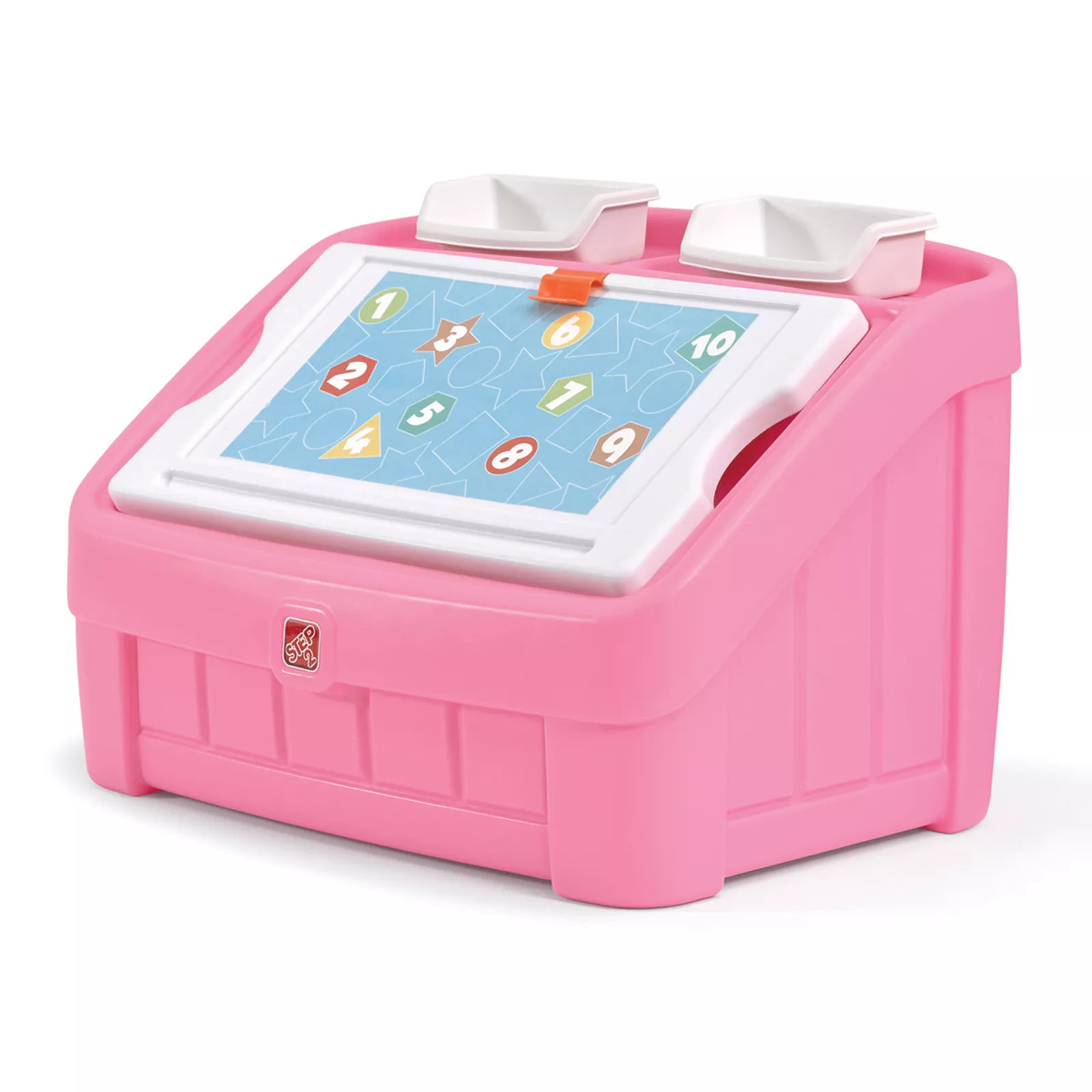 Step2 2-in-1 Toy Box & Art Lid, Pink | Kohl's