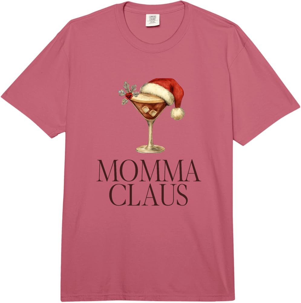 Momma Claus Comfort Colors Adult Heavyweight T-Shirt | Amazon (US)