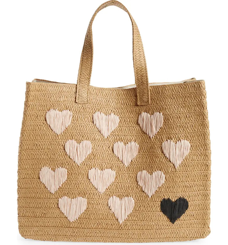 Be Mine Straw Tote | Nordstrom