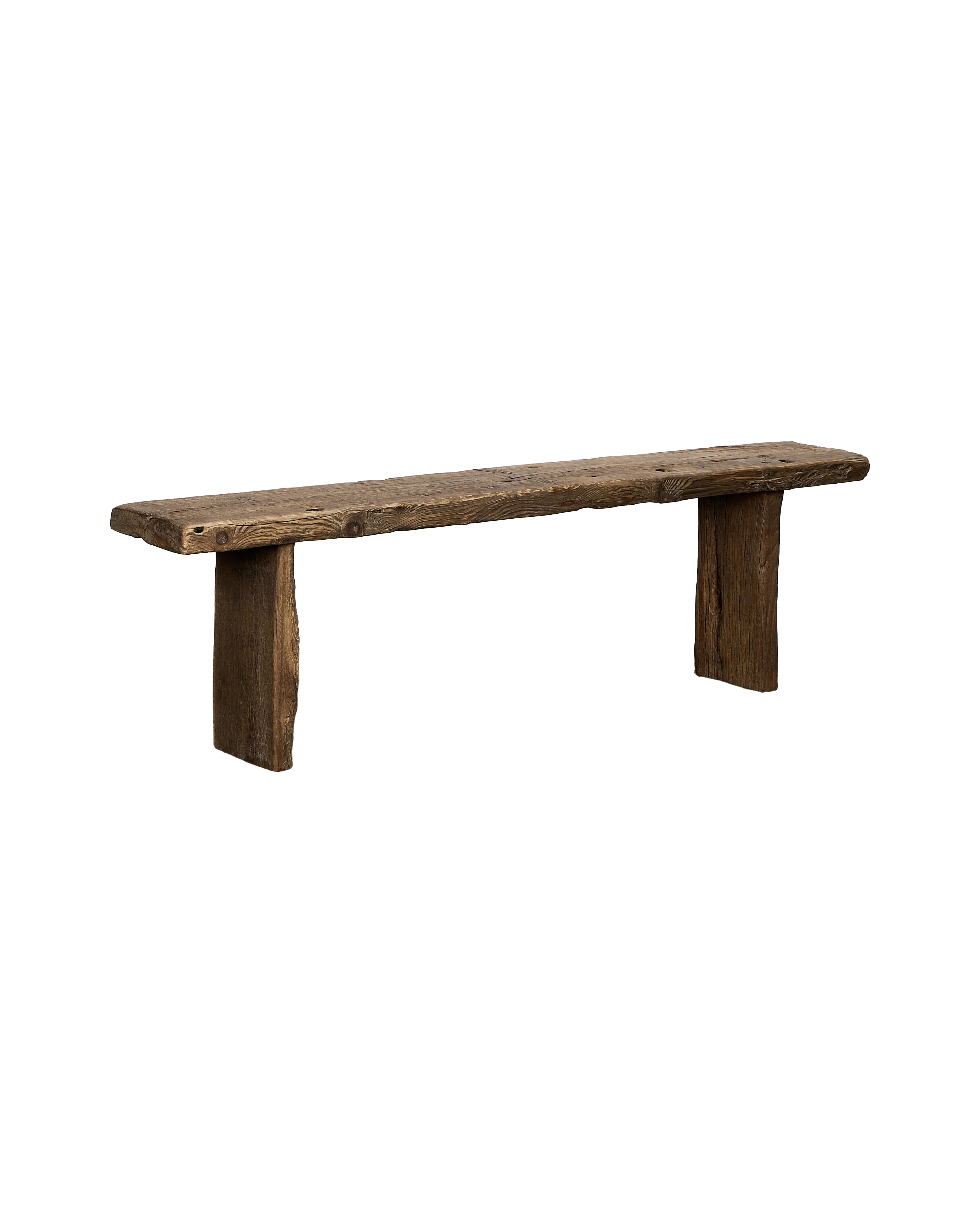 Olive Ateliers Chunky Elm Bench - Natural from China | Olive Ateliers