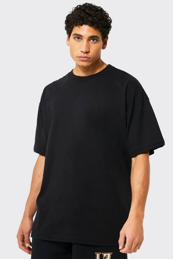 Oversized Crew Neck T-shirt | boohooMAN (DE, IE & UK)