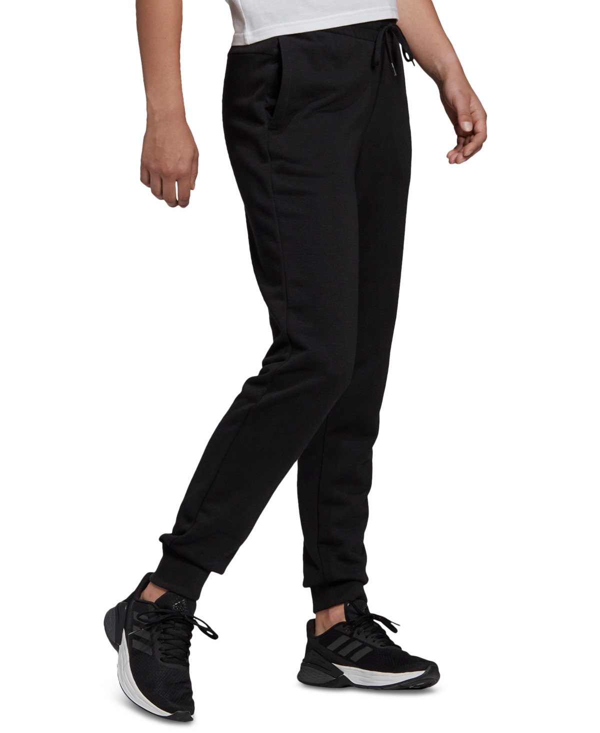 adidas Women's Drawstring Full Jogger Pants | Macys (US)