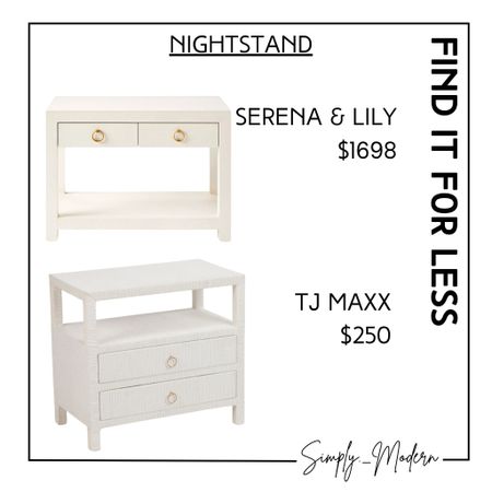 Find it for less- nightstand 

#LTKHome