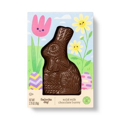 Spring Small Sitting Milk Chocolate Bunny - 2.75oz - Favorite Day™ | Target