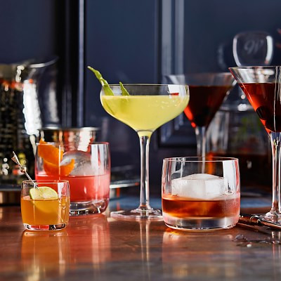 Williams Sonoma Reserve Double Old-Fashioned Glasses | Williams-Sonoma