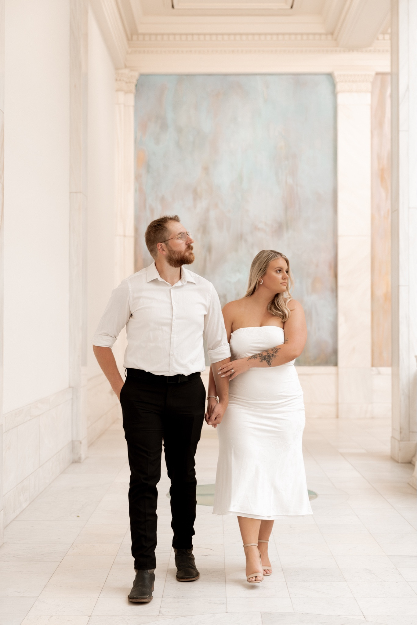 My engagement photo dress was exactly what I was going looking for when it came time to take our photos.  While this dress is no longer available, I linked two gorgeous dresses that give off a very similar vibe! 

 #LTKWedding