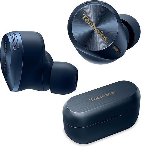 Technics EAH-AZ80-A Premium Hi-Fi True Wireless Bluetooth Earbuds with Advanced Noise Cancelling ... | Amazon (US)