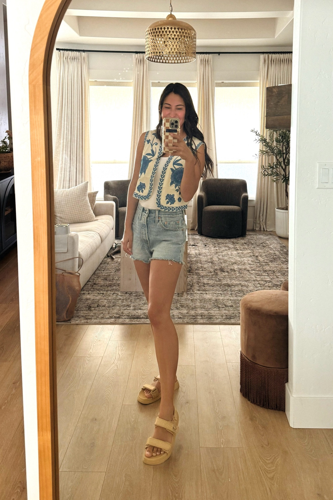 The cutest amazon embroidered vest! Comes in tons of colors and patterns too! Also linked my exact shorts (Levi’s 501) and another pair of longer amazon shorts I have and love! 

#LTKfindsunder50 #LTKGiftGuide #LTKsalealert